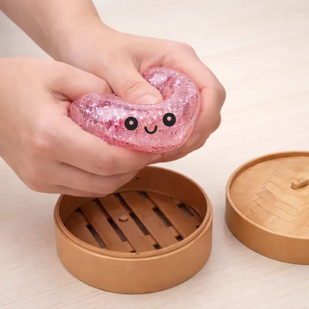 Mystery Bun Squishy de dumplingsquishy – Jouet anti-stress en boîte surprise