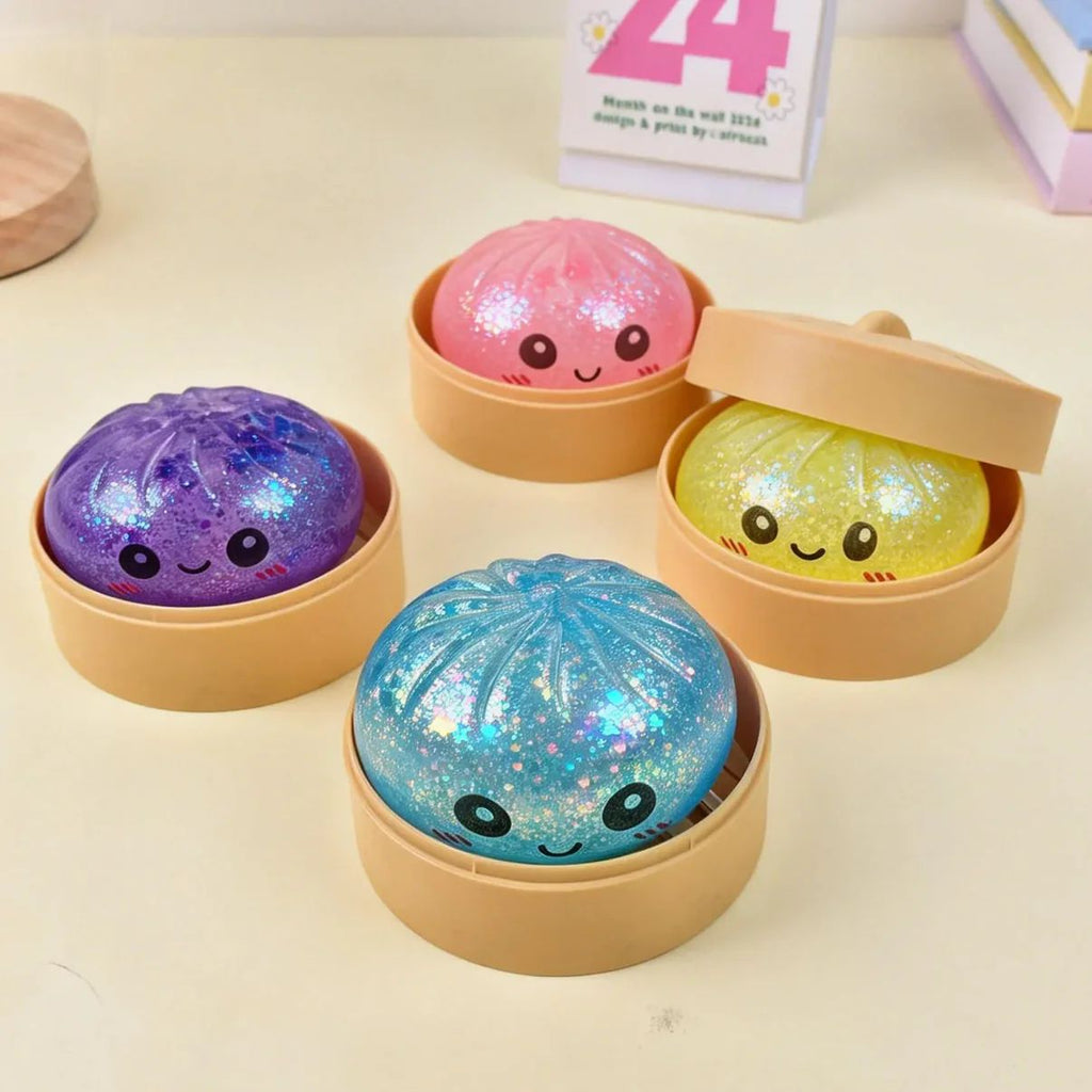 Mystery Bun Squishy de dumplingsquishy – Jouet anti-stress en boîte surprise